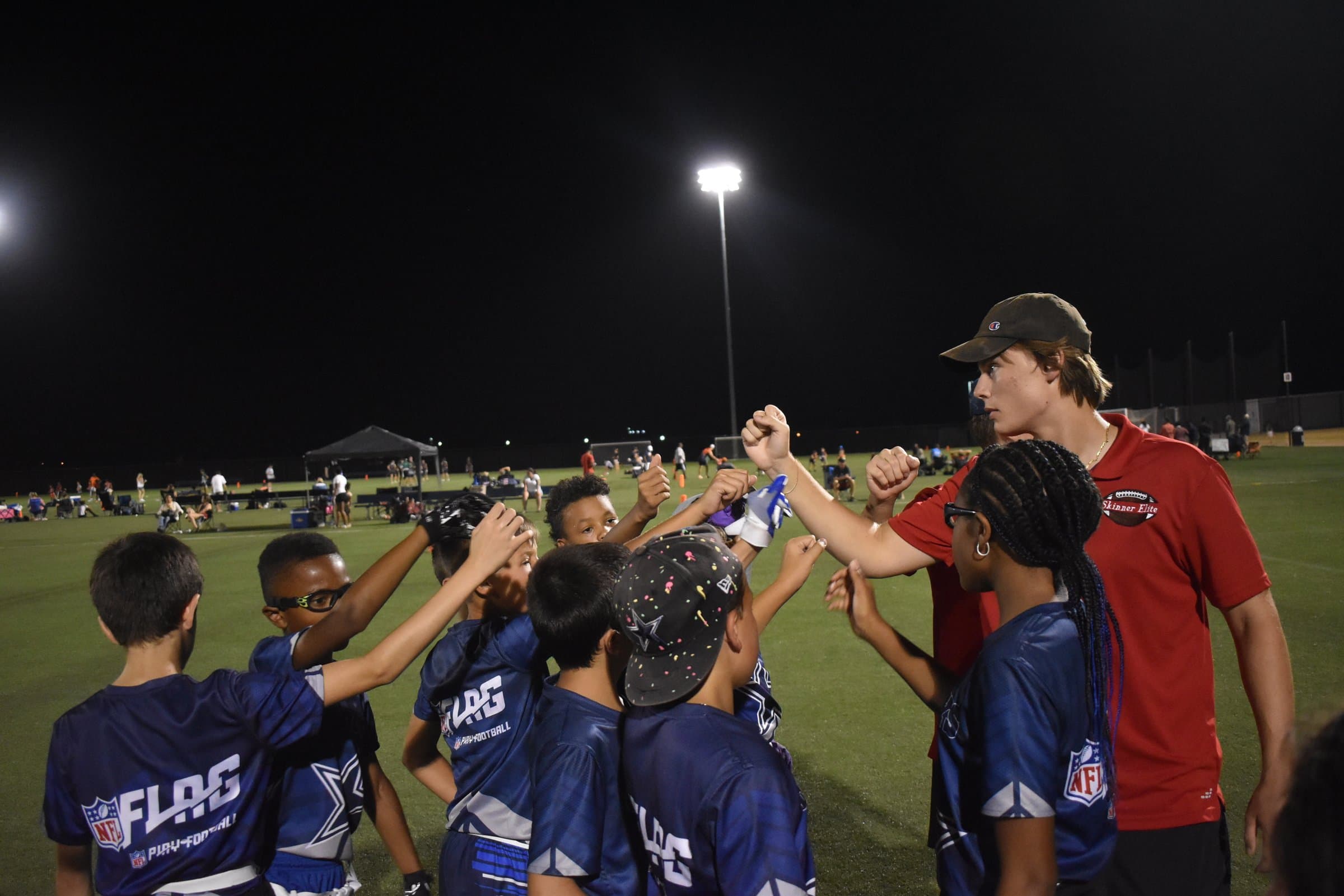 Eric Skinner leads a CADEX team breakout